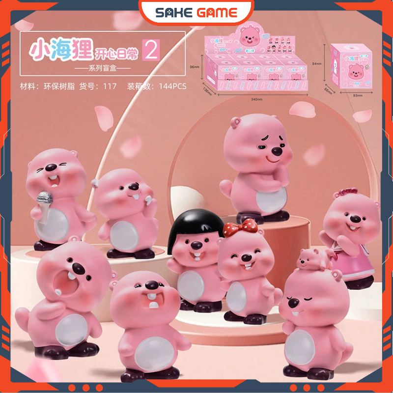 Loopy Happy Life Blind Box Đồ Chơi Mô Hình Loopy Happy Life Túi Mù Blind Box Đồ Chơi Mô Hình Loopy H