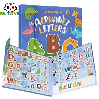 Bảng Học Chữ Cái Tiếng Anh Bằng Nam Châm Từ Tính - Animal Alphabet Letters - Đồ Giáo Dục Montessori