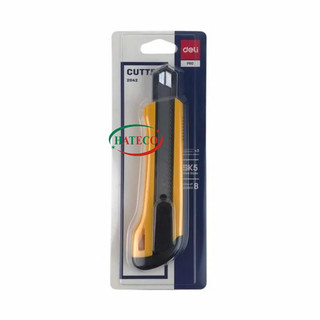 Dao rọc giấy to Deli 2042 (18mm) - Dao trổ deli chính hãng
