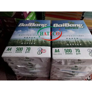 1 Ram giấy bãi bằng hồng tem A4 Định lượng 70gsm
