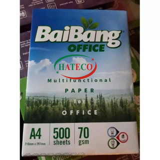 1 Ram giấy bãi bằng hồng tem A4 Định lượng 70gsm