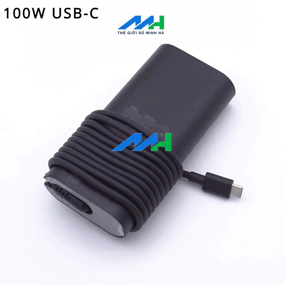 Sạc 100W USB-C Type C Thunderbolt 3 cho Lapop Dell Inspiron 14 PLUS 7430 2in1 (Hàng hãng theo máy)