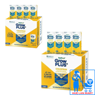  Thùng 24 hộp Sữa bột pha sẵn Nutifood Sweden Grow Plus+ Colostrum Lactoferrin 110ml 180ml 