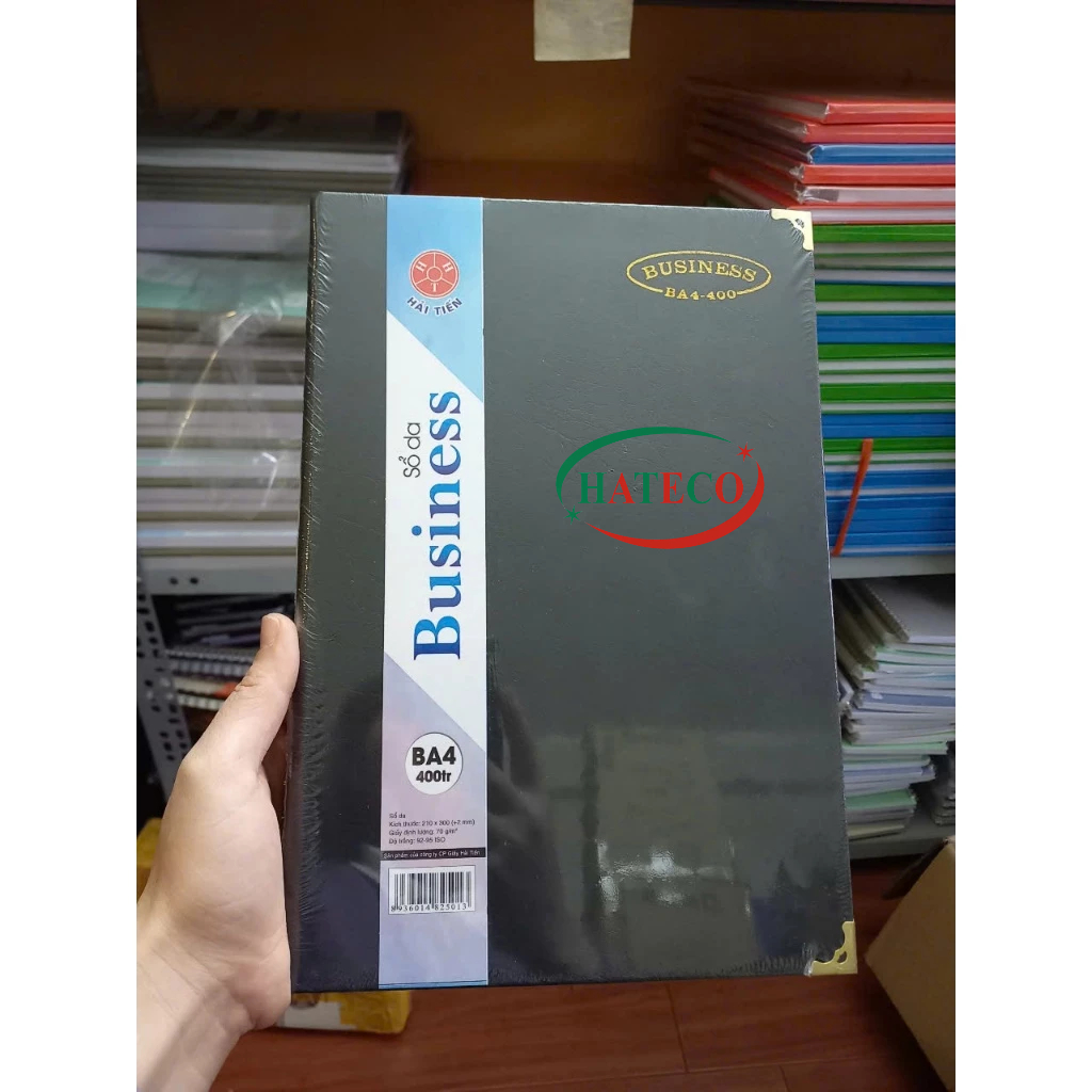 Sổ da Business BA4-400 trang (KT210x300)