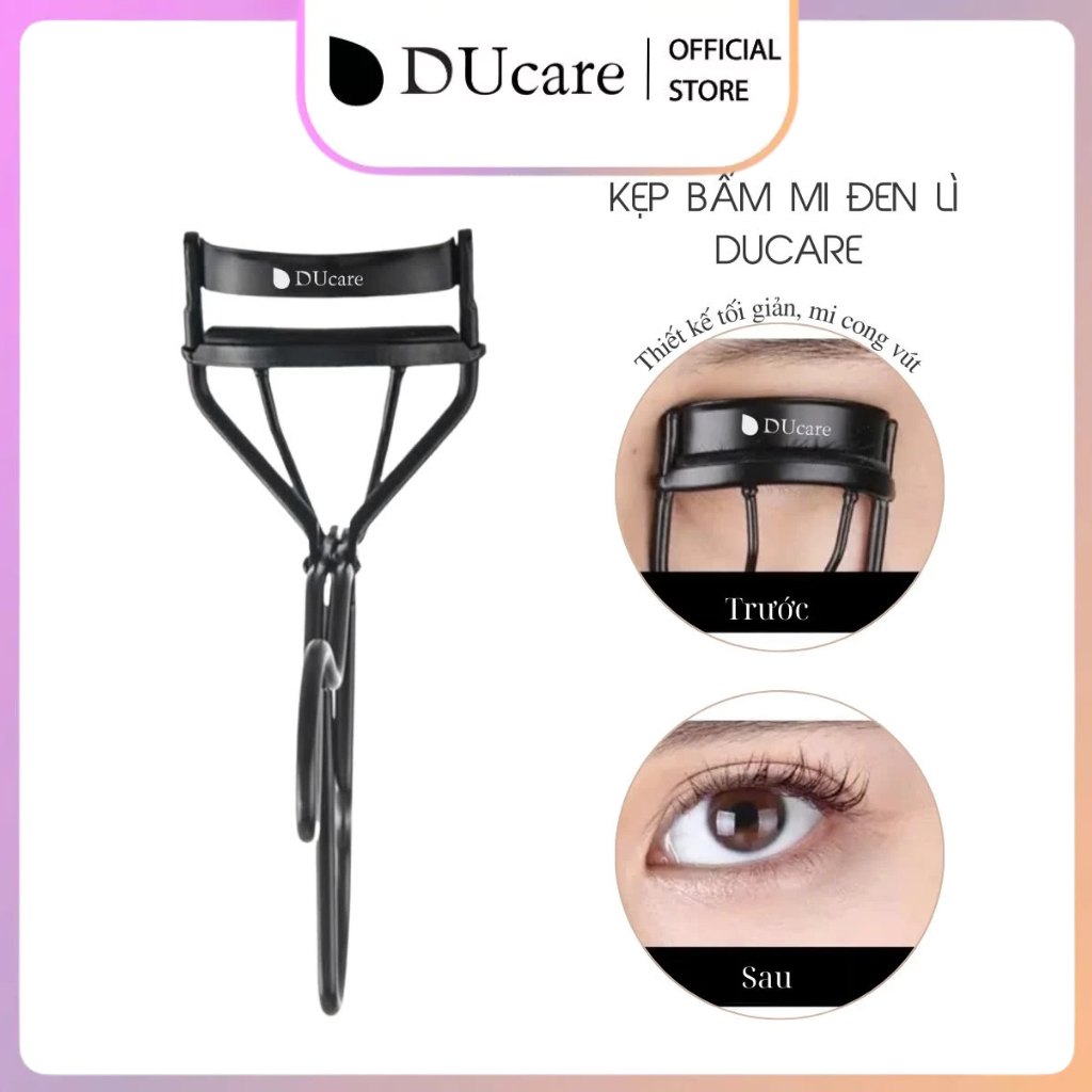 Kẹp Bấm Mi DUcare – Thiết Kế Cong Vừa Phải, Không Làm Gãy Mi DUBM01