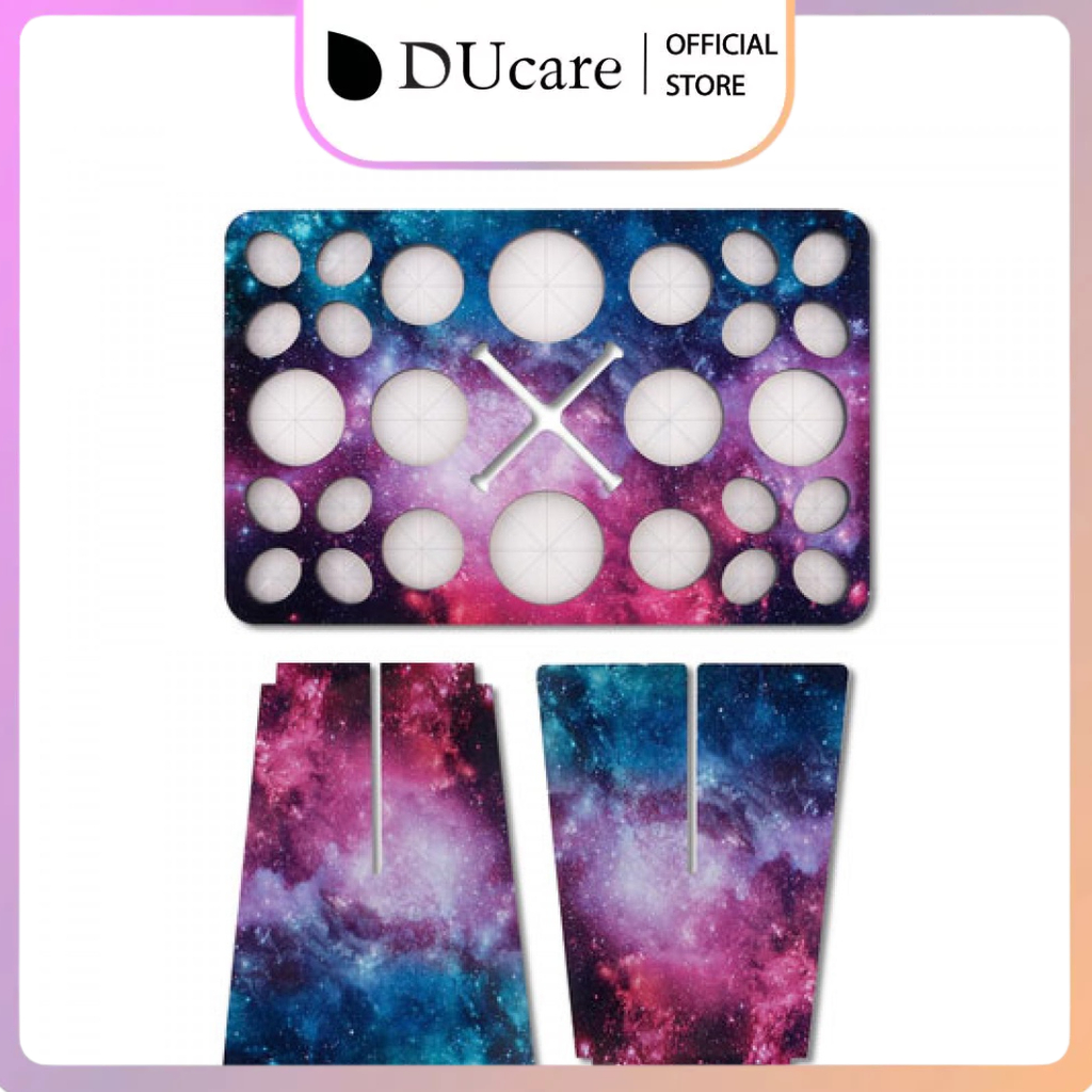 giá phơi cọ trang điểm tiện dụng 26 ô màu galaxy Ducare