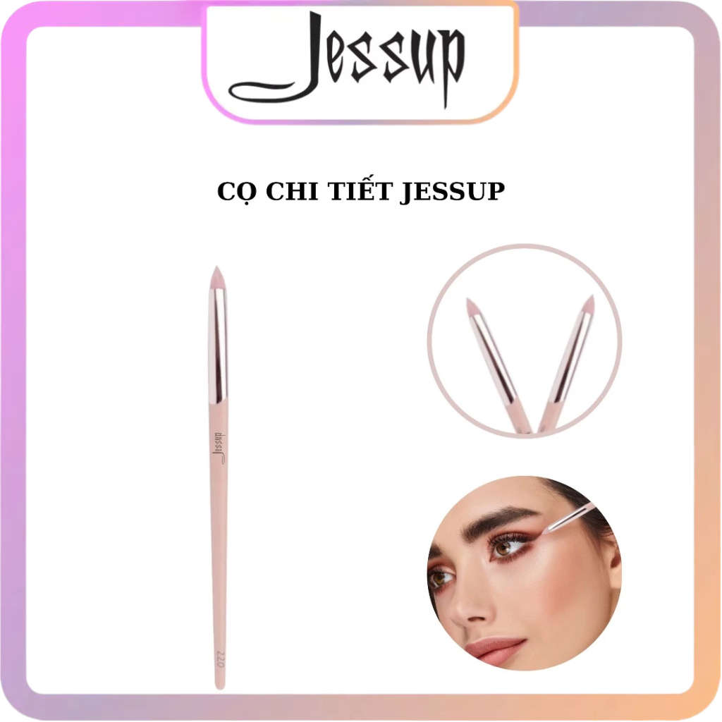 Cọ Vẽ Chi Tiết Mắt Nhọn Mịn JESSUP Eye Detail Brush Đầu Nhỏ Chính Xác