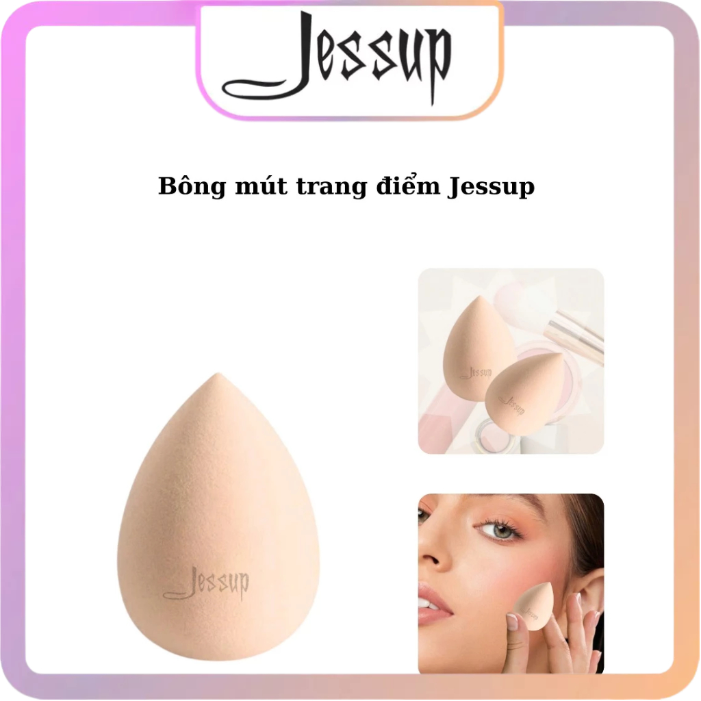 Mút Trang Điểm Tán Nền Đa Năng Jessup Miracle Complexion Size M