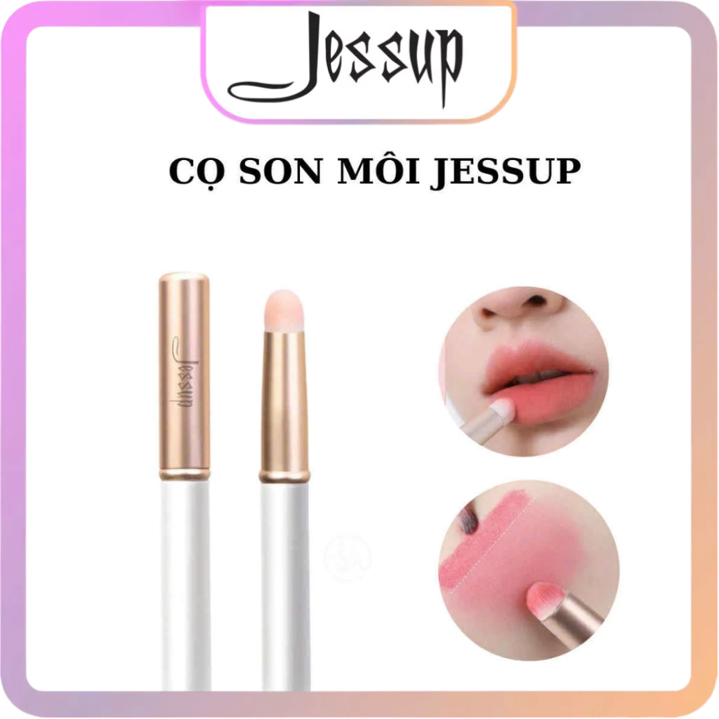 Cọ Môi và Che Khuyết Điểm Có Nắp Jessup – Lông Mềm Mịn, Nhỏ Gọn Dễ Mang Theo