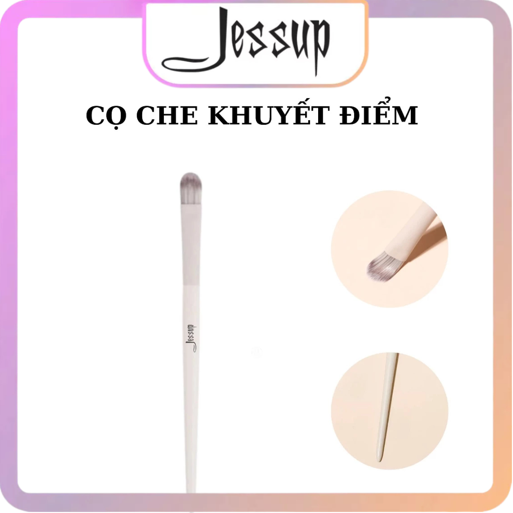Cọ Trang Điểm Che Khuyết Điểm Jessup Flat Tip Concealer Brush