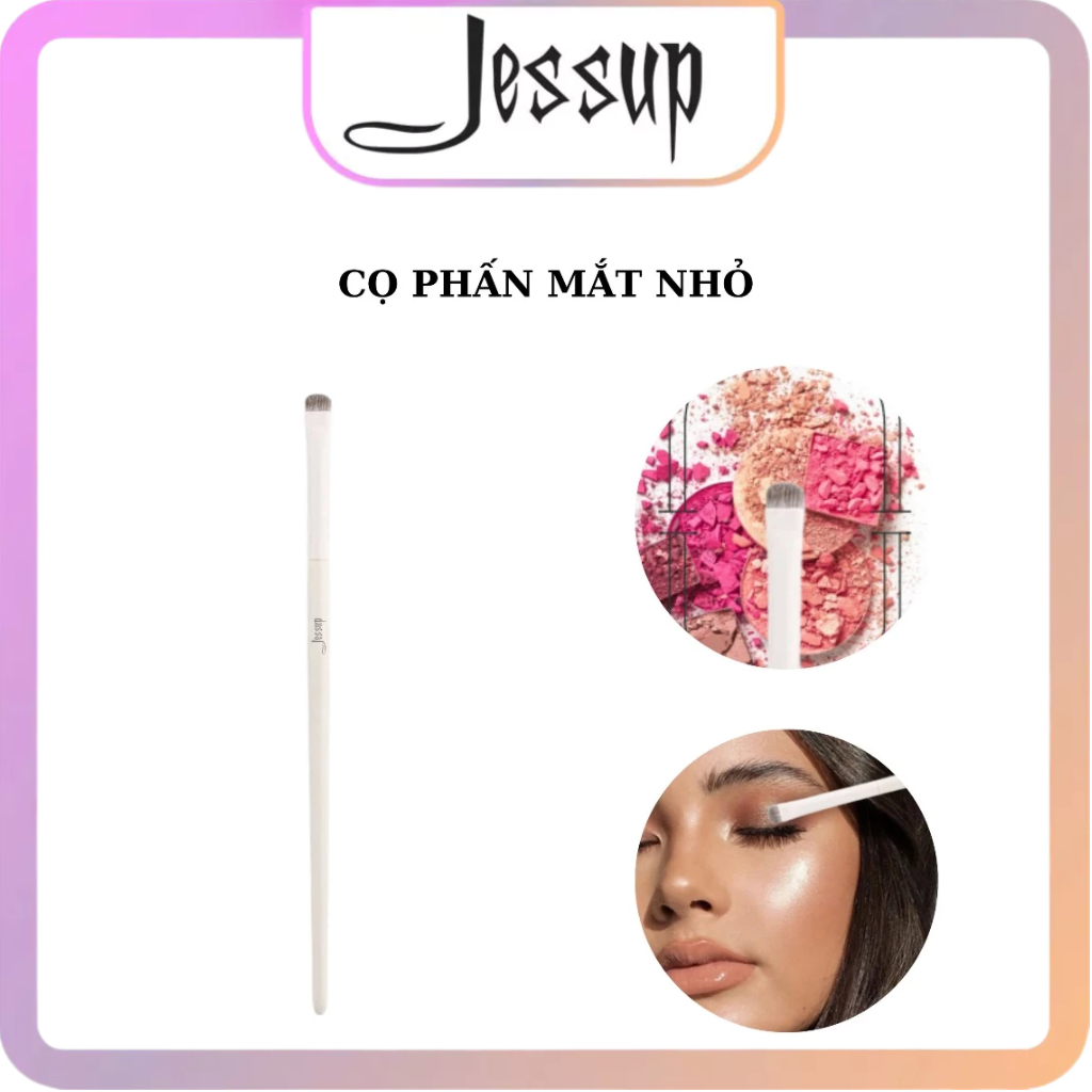 Cọ Tán Màu Mắt Jessup Mini  Small Eye Shadow Brush – Định Hình Vùng Mắt Chi Tiết