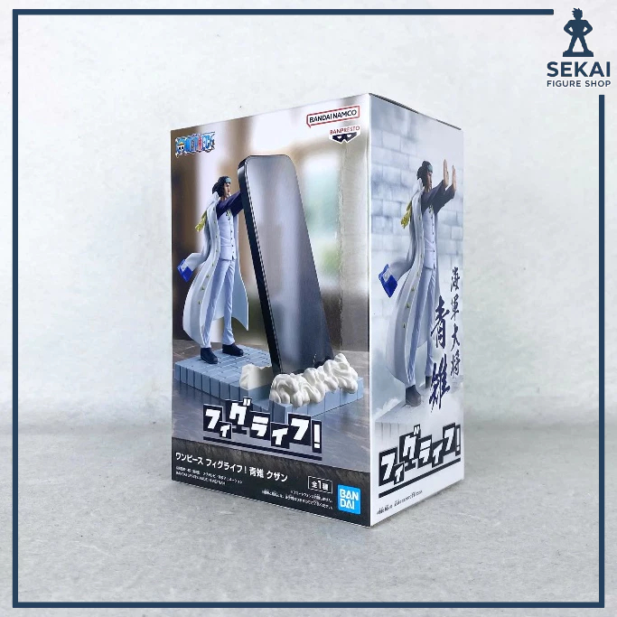 Mô Hình Chính Hãng Đô Đốc Hải Quân AOKIJI KUZAN Dùng làm Gá đỡ Điện Thoại - ONE PIECE FIGLIFE