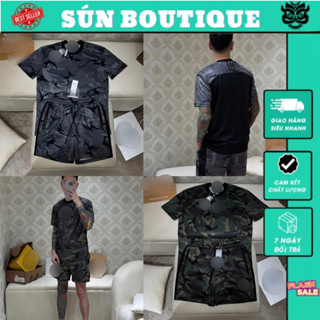 Bộ Quần Áo A DI Đà Loang Tràn Thân Mix 3 Sọc Sau Gáy Phối Cạp Quần Cao Xịn Xò_Bộ Đồ Nam Chất Vải Lạnh Thoáng Mát Co Dãn