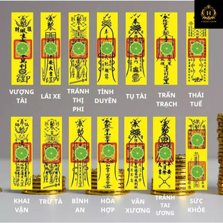 Phù vàng các loại - KHAI MỞ TÀI VẬN đón vượng tài giàu sang phú quý,vận hanh thông giúp dễ dàng đón lộc tài công danh