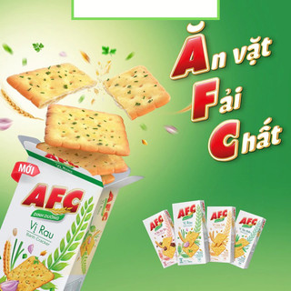 Bánh AFC Rau Củ / Lúa Mạch 86g ( 4 bánh )