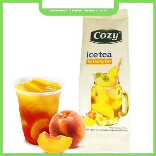 Trà Cozy Đào Hoà Tan 400g Pha 50 Ly