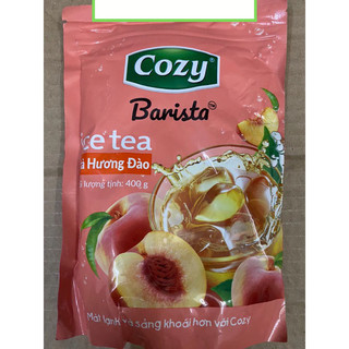 Trà Cozy Đào Hoà Tan 400g Pha 50 Ly