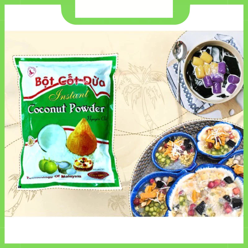 Bột Cốt Dừa Tuấn Phương / Tài Ký 50g ( ko đường, hương vị cốt dừa)