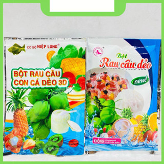 Bột Rau Câu Con Cá Dẻo Tuấn Phương/ Hiệp Long Gói 10g