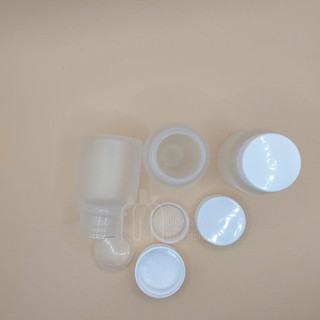 [50 LỌ NHỰA 25ML] Chai Nhựa Mini Dạng Tròn Có Nắp Vặn - Nhựa PP , Tiện Lợi Đựng Mỹ Phẩm, Viên, Bột