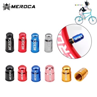  Nắp Chụp Van Vòi Xe Đạp Xe Máy Nhôm Van Mỹ Van Pháp MEROCA - Giá 2 Cái  1 Cặp  