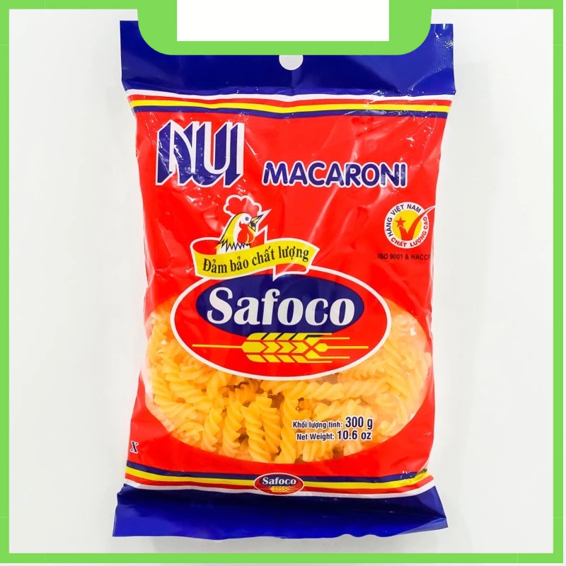 Nui Xoắn Safoco 300g