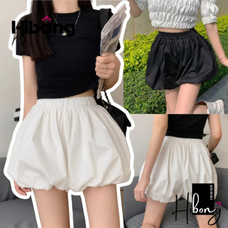 Quần SHORT BÍ NGÔ Cạp Lưng Thun Chất Kate 2 Lớp QU03,  Quần Đùi Nữ Phồng Bồng Bềnh HIBONG