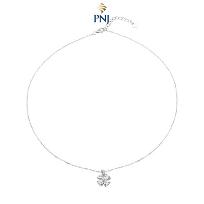 Dây cổ Bạc đính đá PNJSilver XMXMW060208