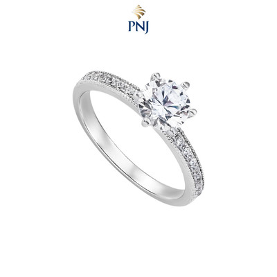 Nhẫn Bạc đính đá PNJSilver XMXMW060234