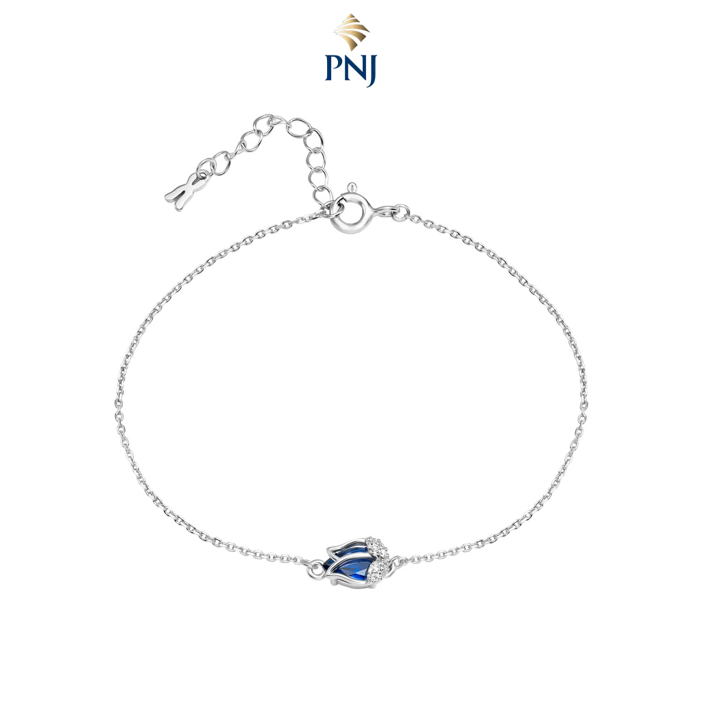 Lắc tay Bạc đính đá STYLE By PNJ ZTXMW060005