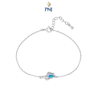 Lắc tay Bạc đính đá STYLE By PNJ ZT00W060007