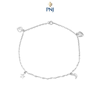 Lắc chân Bạc đính đá STYLE By PNJ 0000W000086