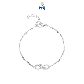  Lắc tay Bạc đính đá STYLE By PNJ XMXMK000043 