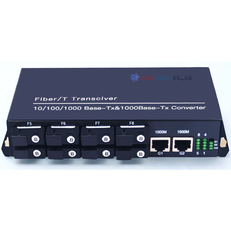 Switch 8 Quang 2 Lan 1Gbs chuẩn A