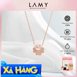 Dây chuyền bạc nữ CDE Graceful Leaf Pendant Rose Gold Necklace CDE6386RG - Dây chuyền nữ cao cấp