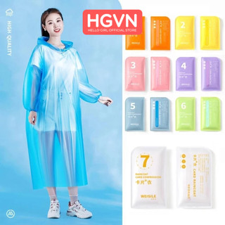  Áo mưa đựng thẻ dùng một lần nhỏ nhẹ và dễ dàng mang theo đi chơi học làm việc cho túi quần áo khi ra ngoài #C97 