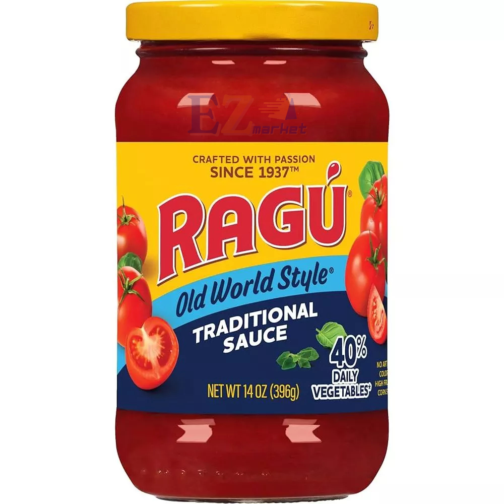 Sốt Mì Ý Cà chua truyền thống Ragu Traditional pasta sauce 396g