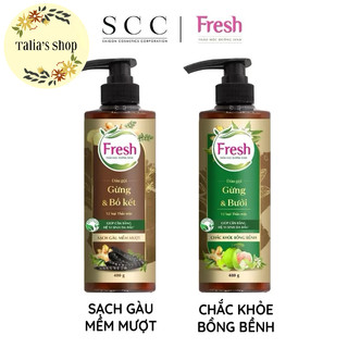  Dầu gội xả Fresh Thảo mộc dưỡng sinh 480g 