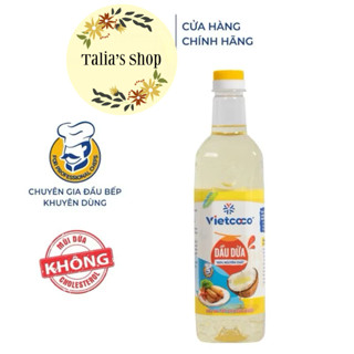 Dầu dừa nấu ăn 1 lít VIETCOCO