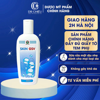  Sữa Rửa Mặt Skin GSV 200ml - Dành Cho Da Dầu Mụn Nhạy cảm 