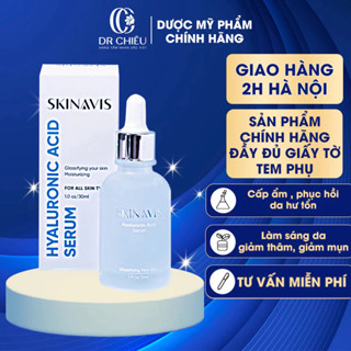 Tinh chất cấp ẩm phục hồi SKINAVIS Hyaluronic Acid Serum & Niacinamide + B5