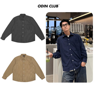  Áo sơ mi nhung tăm Eren Odin Club Áo sơ mi dài tay nam nữ unisex Local Brand ODIN CLUB 