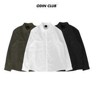  Áo sơ mi dài tay Original ODIN CLUB Áo sơmi nam trơn dài tay Local Brand ODIN CLUB 
