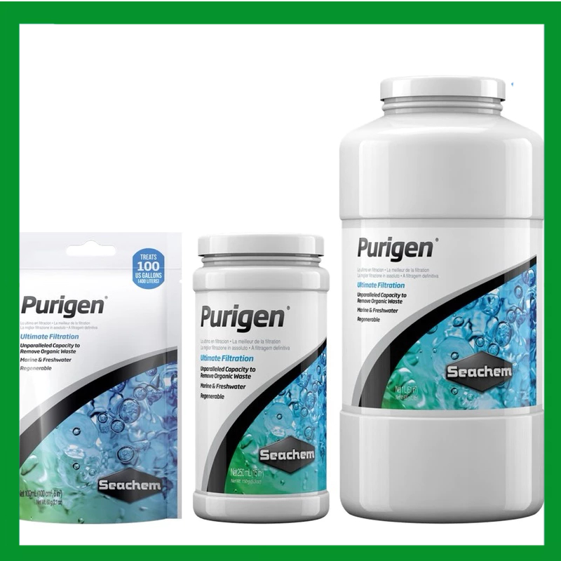 Vật Liệu Lọc Purigen Seachem - khử mầu lũa làm trong nước