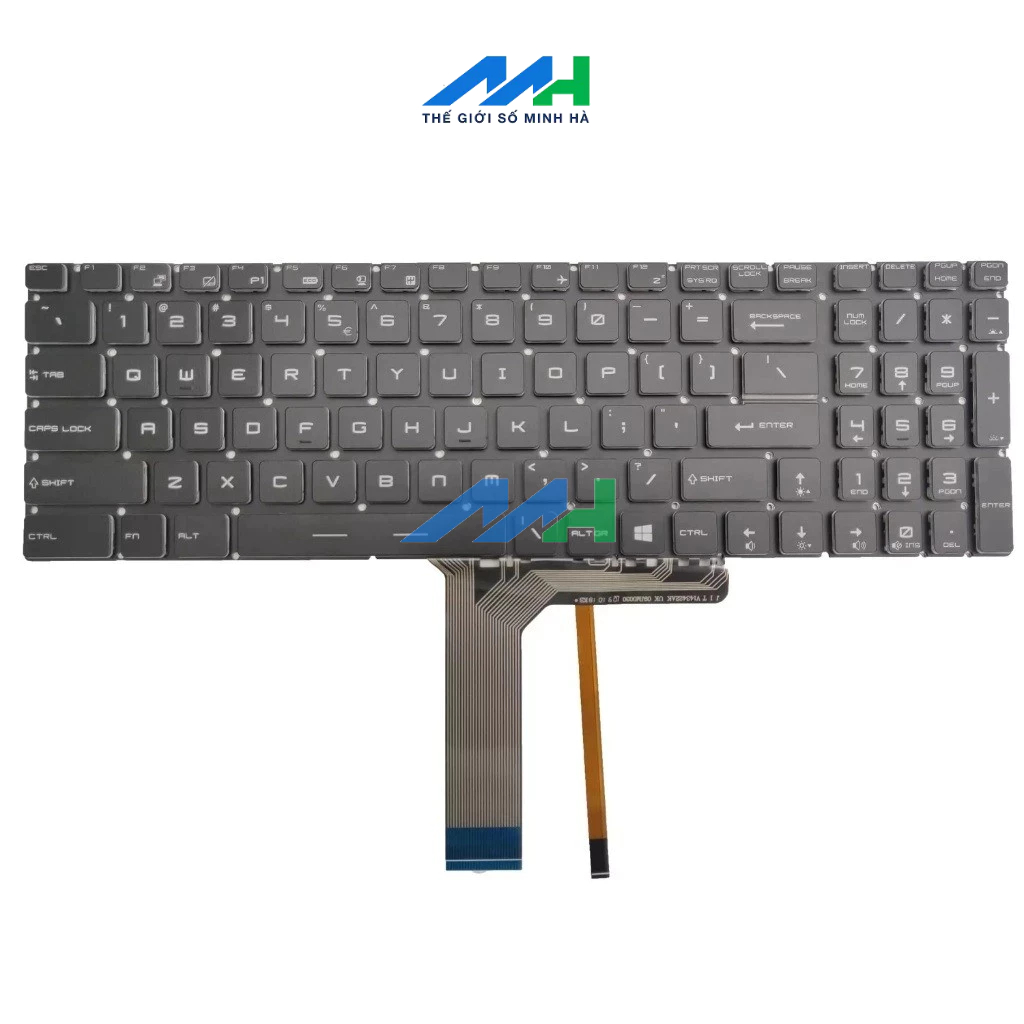 Bàn phím US Keyboard For MSI GS60 GS70 GT72 GT73VR GS63VR GL62 GL72 GE62 GT62 WS60 GL63 US Keyboard
