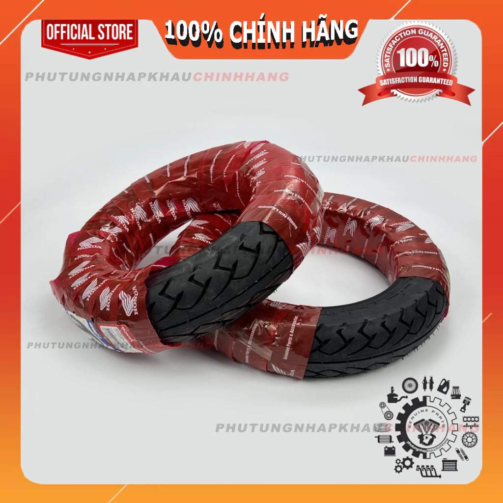 Vỏ lốp xe Lead 125 (IRC) chính hãng, Vỏ xe trước sau Lead 125, Lead 110 2009-2025 - 44711K12932 - 42