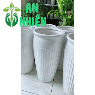 (Giao hỏa tốc) Chậu Trồng Cây Lớn Cao 57cm lọt lòng 24cm
