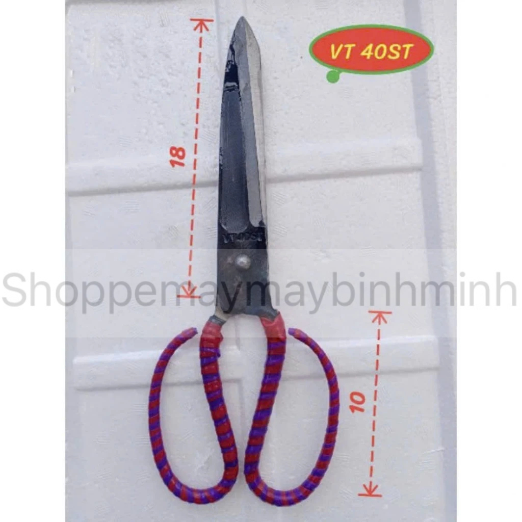 Kéo cắt vải lưỡi dài 18cm siêu sắc được dùng trong ngành may mặc (giá 1 cái)