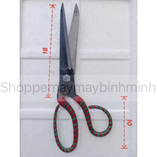 Kéo cắt vải lưỡi dài 18cm siêu sắc được dùng trong ngành may mặc (giá 1 cái)