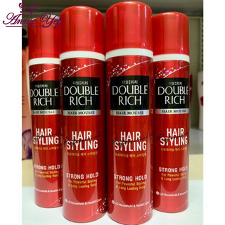 Keo Tạo Kiểu Tóc Dạng Xịt Double Rich Hair Spray Giữ Nếp Tóc Nhiều Giờ 170ml